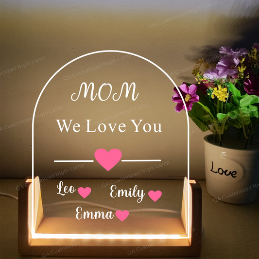 Custom Photo Music Plaque, Personalized Photo Frame, Album Cover Song Plaque, Music Photo Name Night Lamp, Mother’s Day Gifts, Gift for Mom