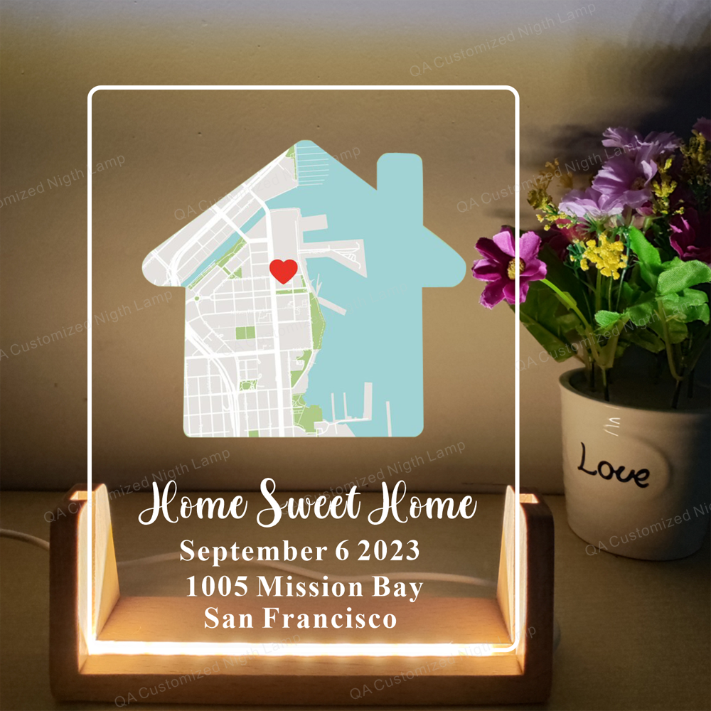 Personalized Home Gift – Home Decor – Housewarming Gifts – New House Gift – Couple Gifts – Realtor Gift – Home Gift – Family Christmas Gift