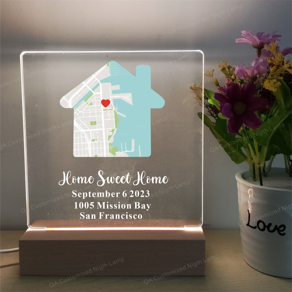 Personalized Home Gift – Home Decor – Housewarming Gifts – New House Gift – Couple Gifts – Realtor Gift – Home Gift – Family Christmas Gift