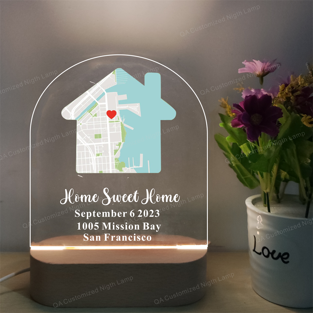 Personalized Home Gift – Home Decor – Housewarming Gifts – New House Gift – Couple Gifts – Realtor Gift – Home Gift – Family Christmas Gift