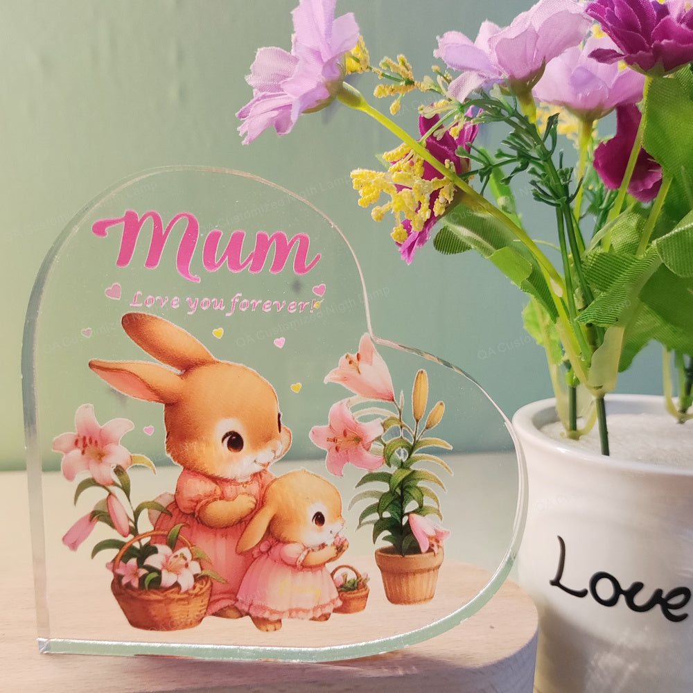 Personalized Acrylic Plaque – Gift For Mum