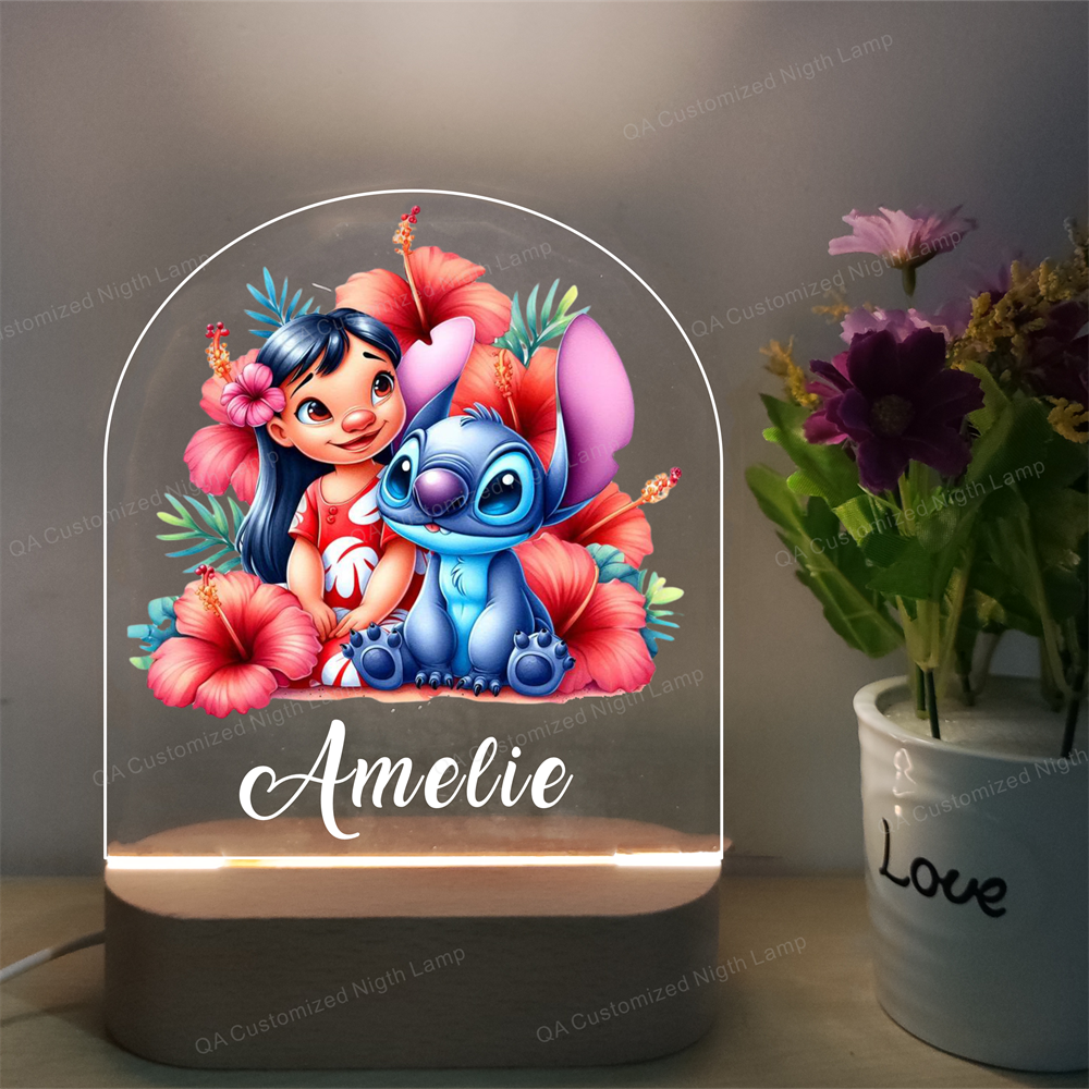 Pikachu Animal 3D LED Light Personalized Acrylic LED Night Lamp Bedroom Decor Custom Night Light Pokemon Christmas Gift