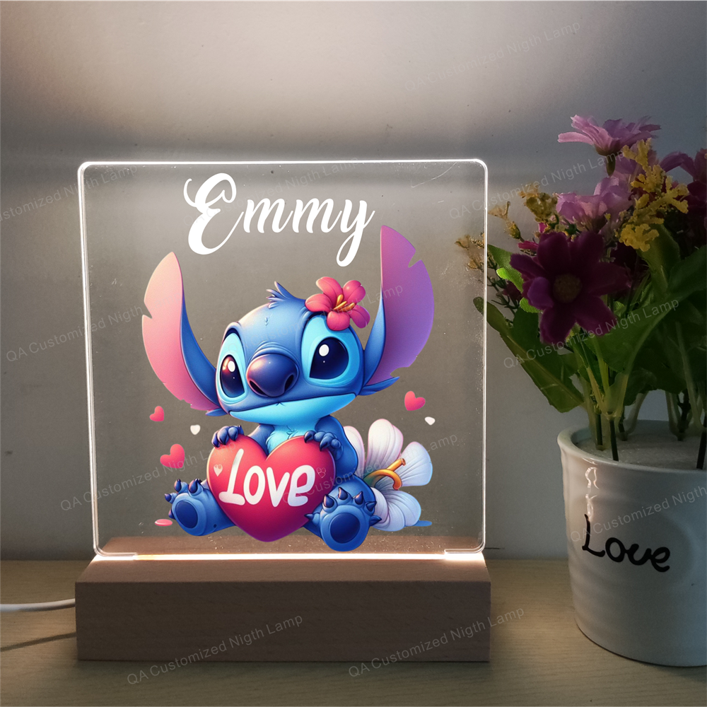 Pikachu Animal 3D LED Light Personalized Acrylic LED Night Lamp Bedroom Decor Custom Night Light Pokemon Christmas Gift